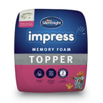 Silentnight 5cm Memory Foam Topper - Single