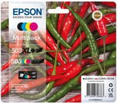 Epson chili multipack 4-colours 503 xl black/std. cmy
