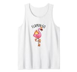 Flamin-go Funny Flamingo Pun Tank Top