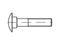 Toolcraft To-9985950 Runde, Flade Skruer M16 140 Mm Firkant Din 603 Rustfrit Stål A4 10 Stk