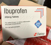 32 x Ibuprofen 200mg Tablets ( 2 Boxes Of 16 ) Pain Relief Medication Headache