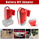 With 14Awg Wires Power Adapter For Milwaukee 10.8V 12V M12 Li-ion Battery