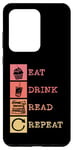 Galaxy S20 Ultra Book Reading Outfit for Girls - Eat Drink Read Repeat Case