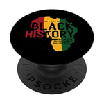 African American Pride Celebration Black History Month Afro PopSockets Swappable PopGrip