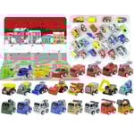 Adventskalender Bilar, traktor, lastbil - Julkalender 2024 multicolor 589