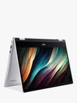 Acer Spin 314 Chromebook, Intel Celeron Processor, 4GB RAM, 128GB SSD, 14.6” Full HD Touchscreen, Silver