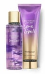 Victoria's Secret New! LOVE SPELL Mist + Lotion Set