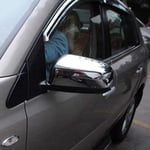 KSUVR Accessoires de pièce d'auto de Garniture de Couverture de rétroviseur de Porte latérale en Plastique chromé ABS, pour Renault Koleos 2008-2011