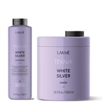 Lakmé - Teknia White Silver Shampoo 1000 ml + Mask