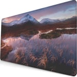 Y.Z.NUAN Cool Game Mouse Pad Advanced Natural Rubber Washed Big Lock Hot Popular Pad Anime Office Special Computer Keyboard Mouse Large Mat Mountain-3