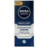 Nivea Men Protect & Care Facial Care Cream 1 X 75ml With Aloe Vera