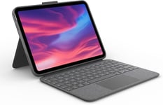 Logitech Combo Touch Keyboard Case for Apple iPad 10th Gen. - Oxford Grey