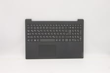 Lenovo V15-ADA Keyboard Palmrest Top Cover German Black Backlit 5CB1D01951