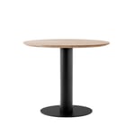 &Tradition In Between SK11 dining table Oak oil.matte black metal stand