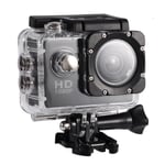 MUZ vattentät kamera DV-videokamera Mini DV-actionkamera Vattentät utomhuscykelsport (svart)