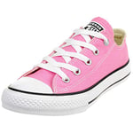 Converse Unisex Kids' CTAS-ox-Pink-Youth Fitness Shoes, Pink, EU 33.5 , 1.5 UK