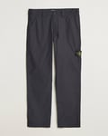 Stone Island Supima Cotton Canvas Pants Navy Blue