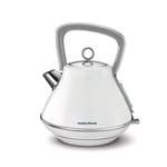 Morphy Richards White Evoke Special Edition Pyramid Kettle 100113