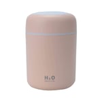 Xpork Humidifier 300ML Portable Mini Humidifier Aromatherapy Diffuser for Bedroom Personal Desktop Office?Pink?