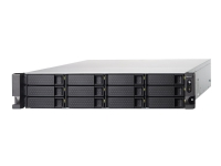 QNAP TS-1283XU-RP - NAS-server - 12 brønner - kan monteres i rack - SATA 6Gb/s - RAID RAID 0, 1, 5, 6, 10, 50, JBOD, 60 - RAM 8 GB - Gigabit Ethernet / 10Gbps SFP+ - iSCSI støtte - 2U