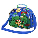 Karactermania Ninja Turtles Mates-3D Lunch Bag, Green, 25.5 x 20 cm