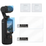 Linsskydd och Skärmskydd till DJI Osmo Pocket 3 - 2-pack - Kit