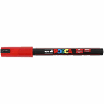 Uni PC-1MR-40 Posca marker 0,7mm, Rød (12stk), 40149840