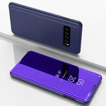 Hülle® Plating Flip Mirror Case for Samsung Galaxy S10e (Purple)