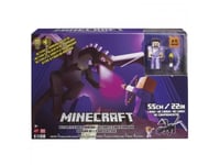Mattel - Minecraft Ultimativer Enderdrache (50 cm) mit Steve Figur (SIOC)