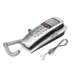 Socobeta Telephone Advanced Corded Telephone Landline Telephone Caller ID for Home and Office(Silver)