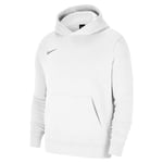 Nike Fille Park 20 Sweat Capuche, Blanc/Loup Gris, M
