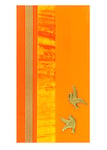 Pracht Creatives Hobby 7073-20075 décorative Mix Or, 3 Demi-plaques env. 200 x 50 x 0, Bandes de Cire et Signes spéciaux, pour Modeler et décorer des Bougies, Orange-Tone Gold, 200 x 100 x 0,5 mm