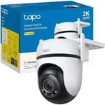 Tapo Caméra Surveillance Wifi Extérieur Ptz 4Mp C520Ws, Vision Nocturne Couleur Starlight, Détection De Personne Et Suivi De [H1]