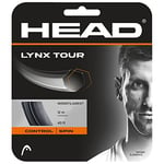 HEAD Lynx Tour Corde de Tennis Unisexe, Noir, 16/1.30mm