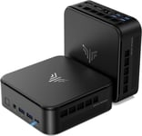 Mini PC Bureau NiPoGi 32Go DDR4 512Go SSD processeur AMD Ryzen 7 5700U 4.3GHz,Windows 11,4K UHD, WIFI6 BT5.2