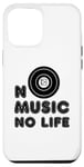 iPhone 14 Pro Max No Music No Life Case