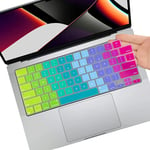 Apple MacBook Pro 16" Keyboard Cover Skin (M2, 2023) Rainbow
