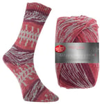 Pro Lana Fjord Socks Couleur 193 Laine à tricoter Motif norvégien 100 g 400 m