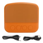 Ymiko Bluetooth Audio,Wireless Sound Speaker,Mini Subwoofer,Bluetooth Speaker,Portable Speaker Perfect Portable Wireless Speaker for Travel, Home, Hiking and More(Orange)