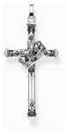 Thomas Sabo PE886-643-11 Cross and Crown Pendant Sterling Jewellery