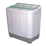 6.5kg Portable Twin Tub Mini Washing Machine Spin Dryer Electric Drainage Pump