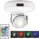HONWELL LED Spotlight Battery Powered Wireless Ceiling Lights Remote Controlled