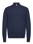 Greyson Half-Zip Merino Knit Navy Les Deux