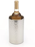 Stainless Steel Double Walled Wine Bottle Cooler Champagne Chilled Ice Bucket