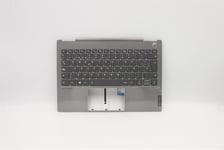 Lenovo ThinkBook 13s-IWL Keyboard Palmrest Top Cover Spanish Grey 5CB0U43200