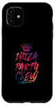 Coque pour iPhone 11 Équipe de fête Ibiza | Équipe de vacances