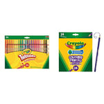 CRAYOLA Twistables Colouring Crayons - Assorted Colours | Simply Twist for More Colouring Fun | Ideal for Kids Aged 3+ & Colouring Pencils - Assorted Colours | Ideal for Kids Aged 3+