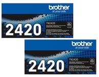 Genuine Brother TN-2420 Twin Toner For DCP-L2530DW DCP-L2510D DCP-L2537DW L2550D