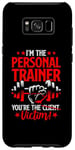 Galaxy S8+ You're The Victim Fitness Workout Gym Weightlifting Trainer Case