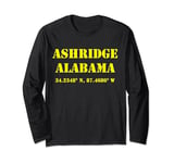 Ashridge Alabama Coordinates Souvenir Long Sleeve T-Shirt